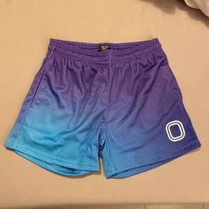 Overtime Purple and Teal Shorts